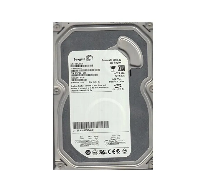 9EU132-622 - Seagate 250GB 7200RPM SATA 3Gb/s 3.5" HDD