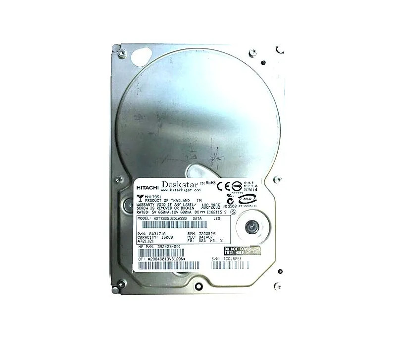 392425-001 - HP 160GB 7200RPM SATA 3.5" HDD
