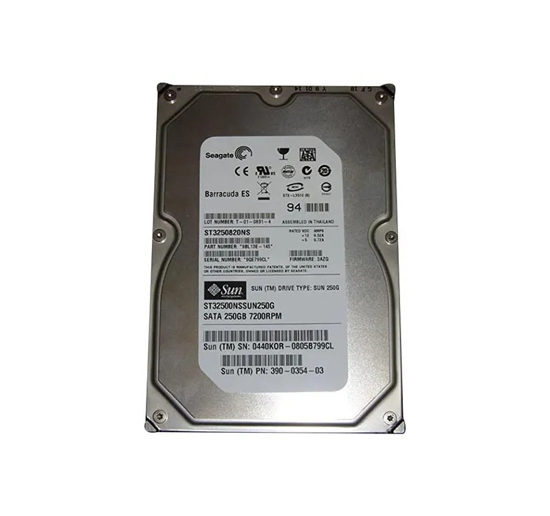 390-0354 - SUN 250GB 7200RPM SATA 3.5" HDD