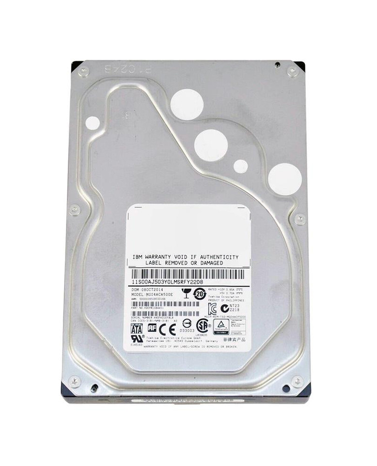 00AJ503 - IBM 5TB 7200RPM SATA 6Gb/s 3.5" HDD