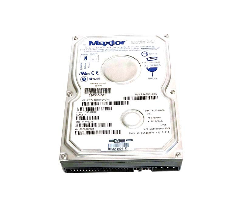 326510-001 - HP 160GB 7200RPM IDE Ultra ATA/100 3.5" HDD