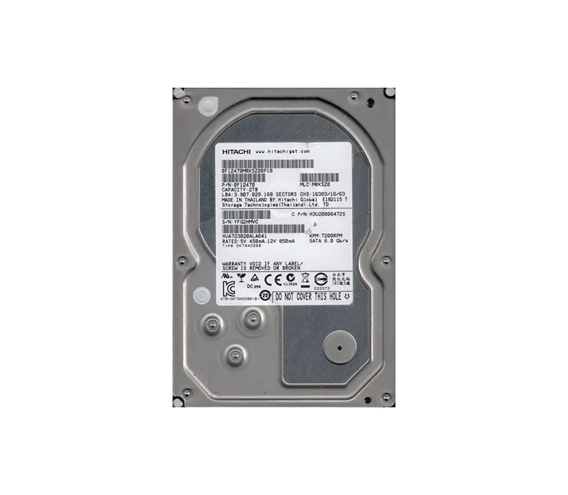 HUA723020ALA641 - HGST 2TB 7200RPM SATA 6Gb/s 3.5" HDD
