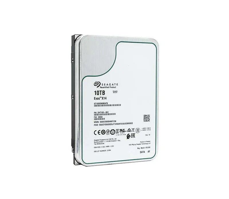 ST10000NM0478 - Seagate 10TB 7200RPM SATA 6Gb/s 3.5" HDD