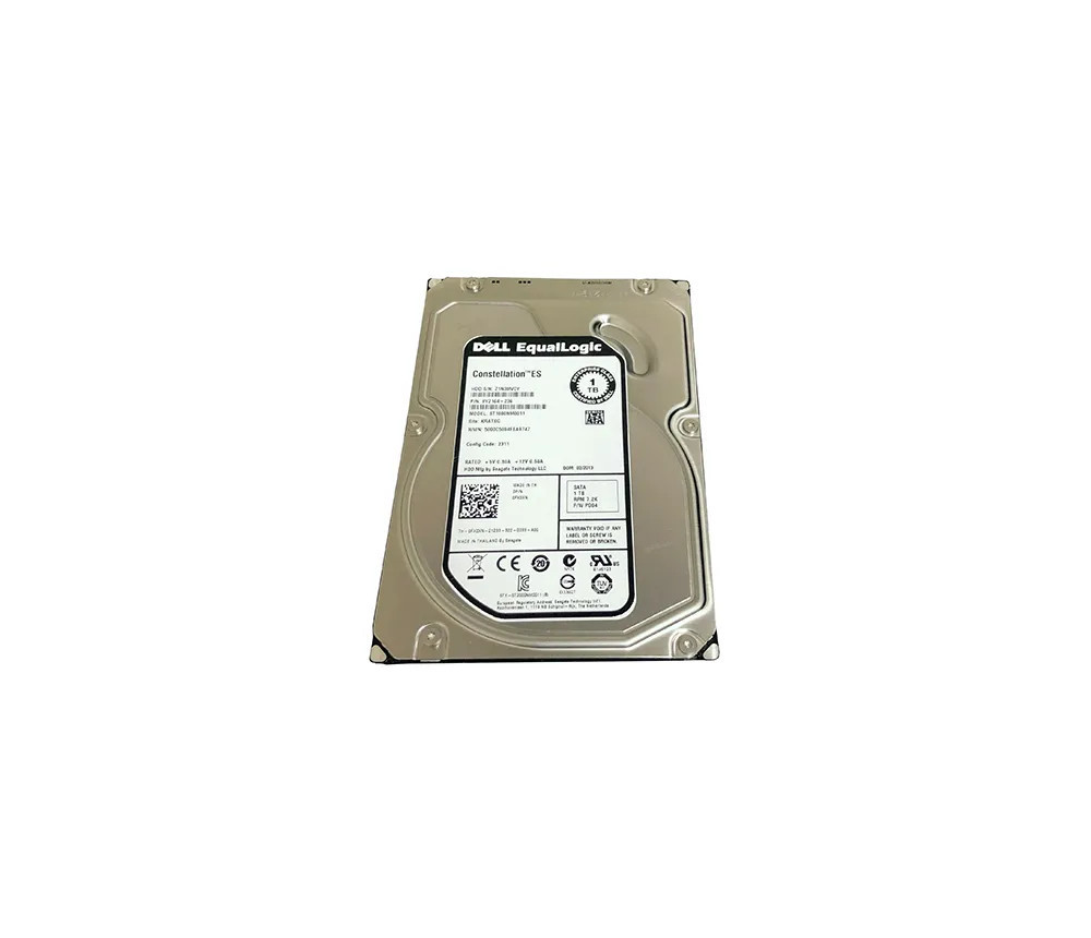 FX0XN - Dell 1TB 7200RPM SATA 6Gb/s 3.5" Hot-Plug HDD