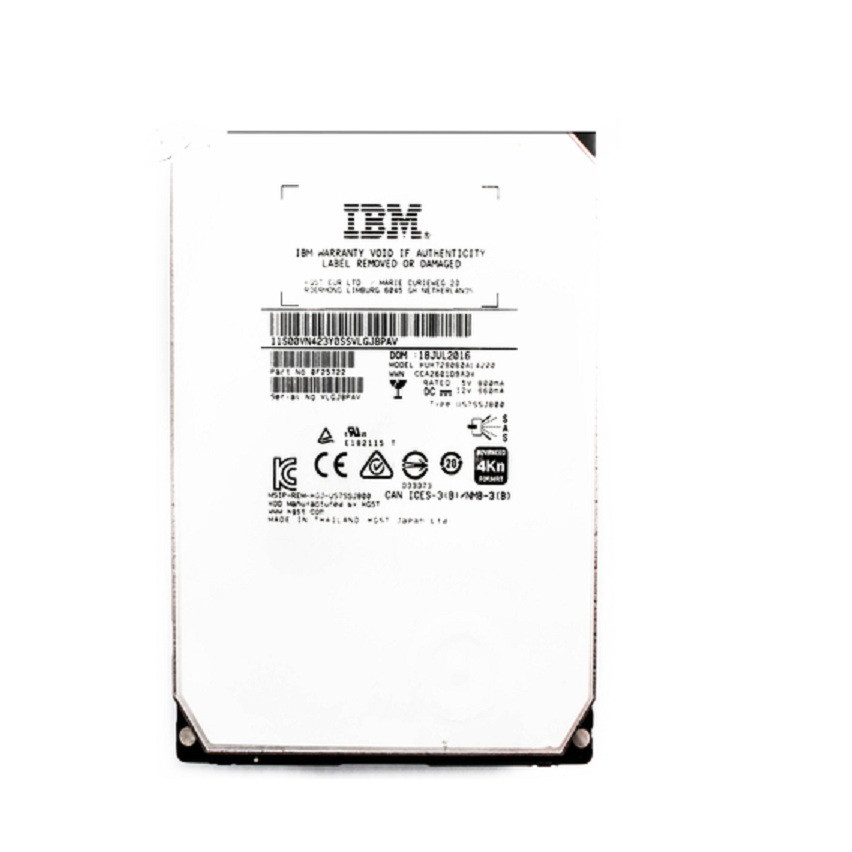 00WK881 - IBM 8TB 7200RPM SAS 12Gb 3.5" Nearline HDD