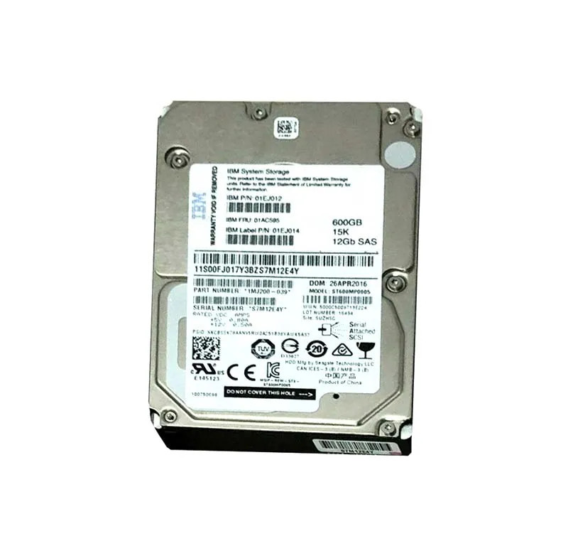 01AC595 - IBM 600GB 15000RPM SAS 12Gb/s 2.5" HDD