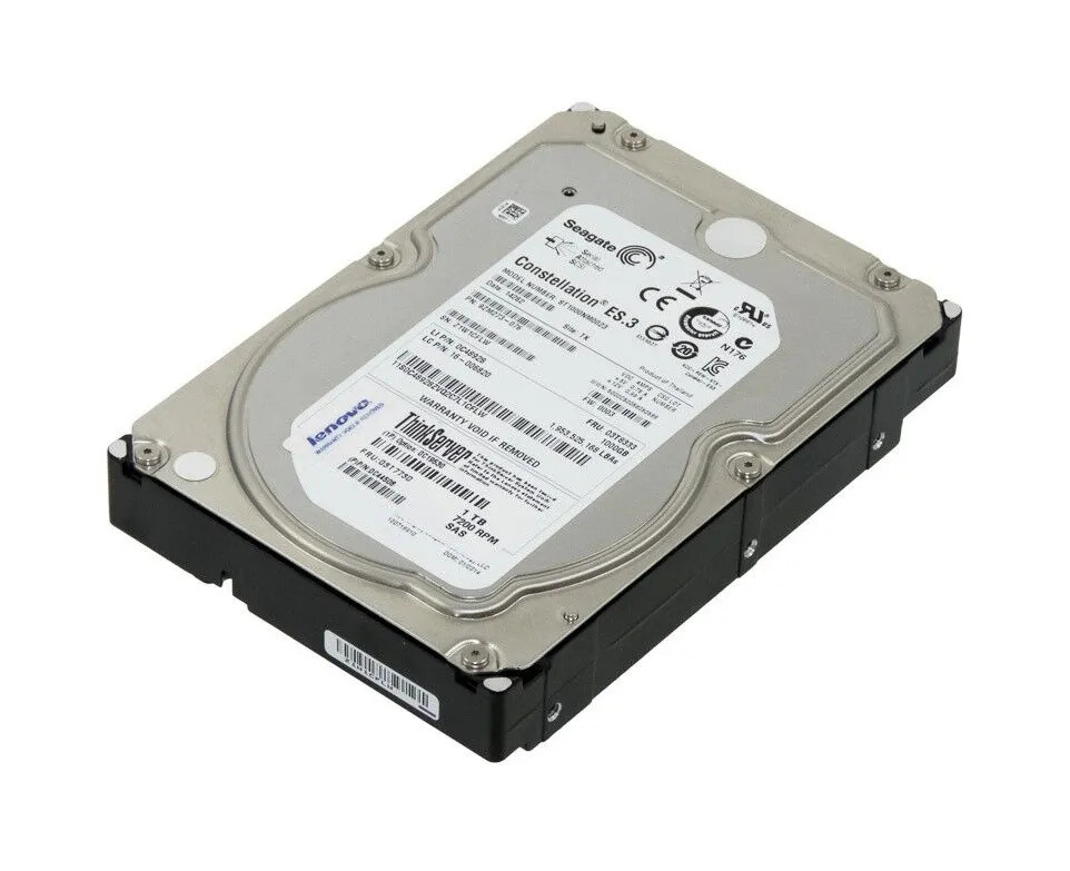 03T7730 - Lenovo 1TB 7200RPM SAS 6Gb/s 64MB 3.5" HDD