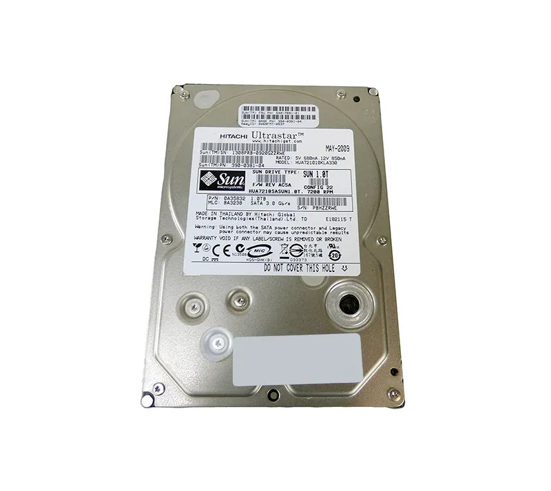 HUA7210SASUN1.0T - SUN 1TB 7200RPM SAS 6Gb/s 3.5" HDD