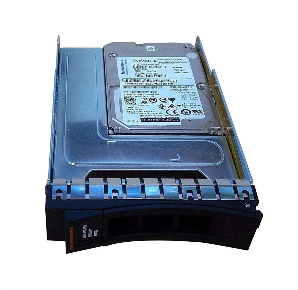 00WG681 - IBM 600GB 15000RPM SAS 12Gb/s 3.5" HDD