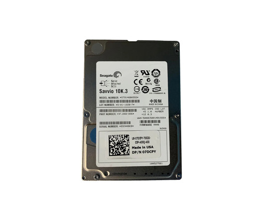 9FJ066-006 - Seagate 146GB 10K RPM SAS 6Gb/s 2.5" HDD