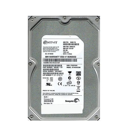 9BA385-176 - Seagate 400GB 7200RPM SATA 1.5Gb/s 3.5" HDD