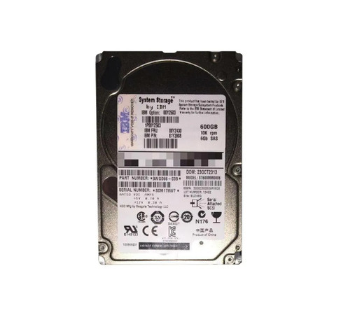 81Y3908 - IBM 600GB 10000RPM SAS 6Gb/s 2.5" HDD