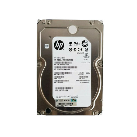 695502-001 - HP 1TB 7200RPM SATA 3.5" Hot-Swap HDD