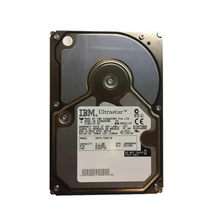 07N3778 - IBM 9.1GB 10000RPM Ultra160 SCSI 3.5" HDD