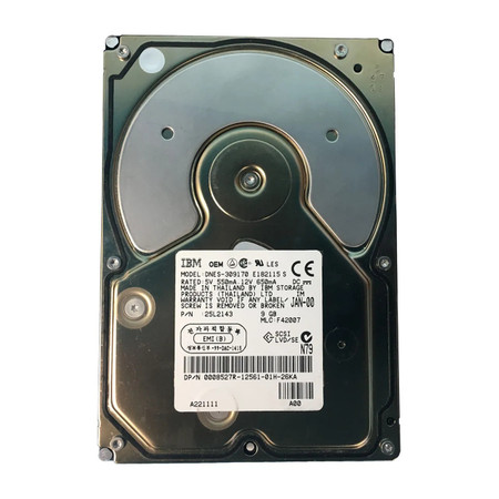 08527R - Dell 9.1GB 7200RPM Ultra2 SCSI 80-Pin 3.5" HDD