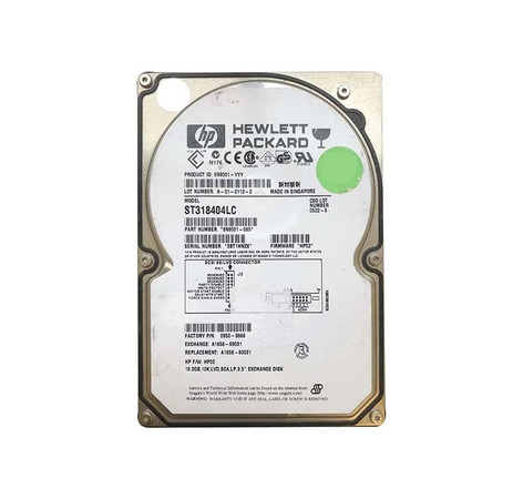 0950-3666 - HP 18.2GB 10000RPM Ultra-160 SCSI 3.5" HDD