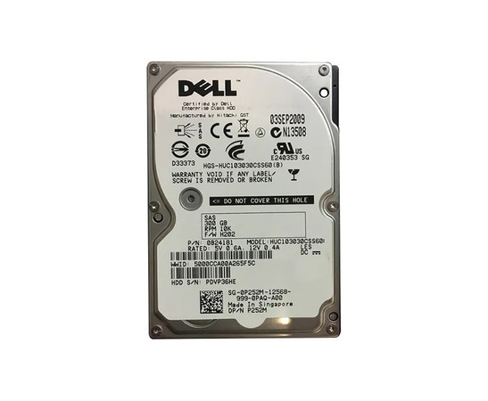 0B24181 - Hitachi 300GB 10K RPM SAS 6Gb/s 2.5" HDD