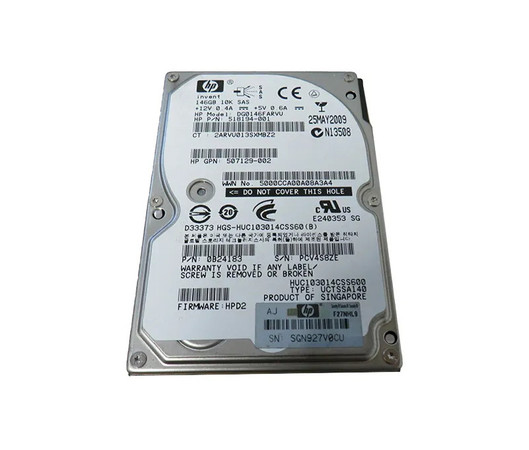 0B24183 - Hitachi 147GB 10K RPM SAS 6Gb/s 2.5" HDD