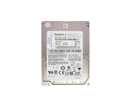 49Y1991 - IBM 300GB 10000RPM SAS 6Gb/s 2.5" HDD