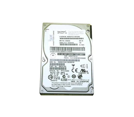 44V6831 - IBM 300GB 10000RPM SAS 6Gb/s 2.5" HDD
