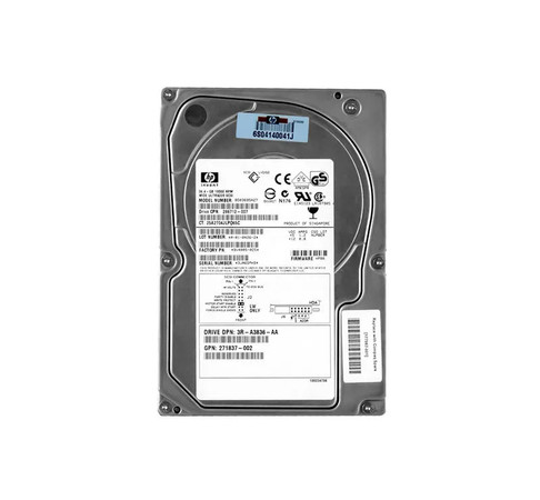 286712-007 - HP 36.4GB 10000RPM Ultra320 SCSI Hard Drive