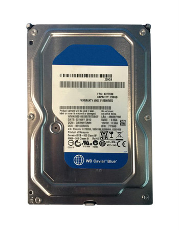 03T7039 - Lenovo 250GB 7200RPM SATA 6Gb/s 3.5" HDD