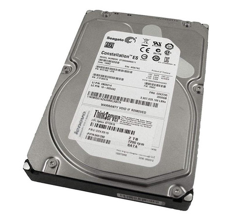 03X3915 - Lenovo 2TB 7200RPM SATA 3.5" HDD