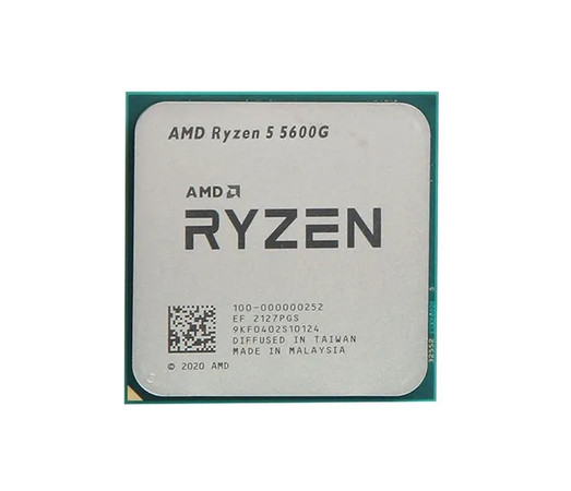 100-000000252 - AMD Ryzen 5 5600G 6-Core 3.9GHz AM4 Processor
