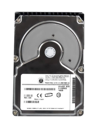 04X704 - Dell 146GB 10000RPM Ultra320 SCSI 80-Pin 3.5" HDD