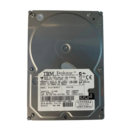 067YGJ - Dell 15GB 7200RPM 3.5" ATA/IDE HDD