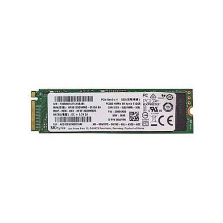 00WYP0 - Dell 512GB NVMe PCIe 3.0 x4 M.2 2280 SSD