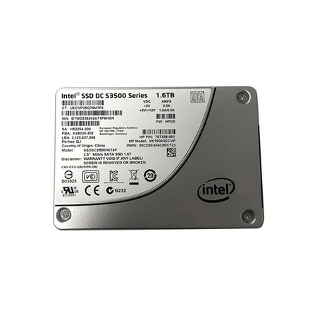 SSDSC2BB016T4P - Intel 1.6TB SATA 6Gb/s 2.5" SSD