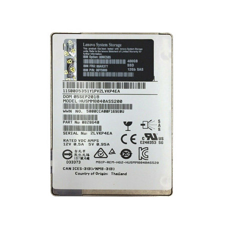00NC585 - IBM 400GB SAS 12Gb/s 2.5" SSD