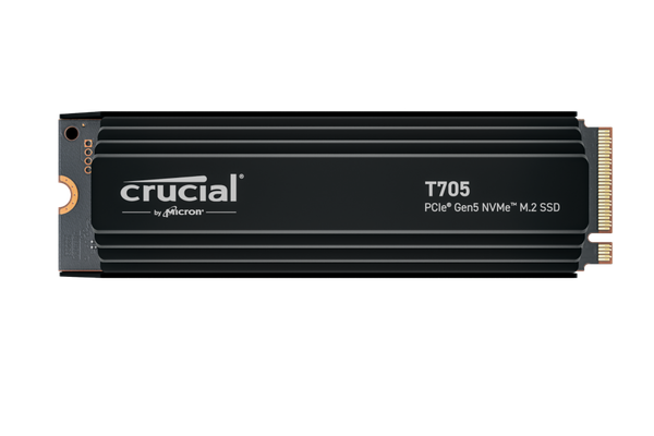 CT1000T705SSD5 - Crucial 1TB PCIe Gen5 NVMe M.2 SSD Heatsink