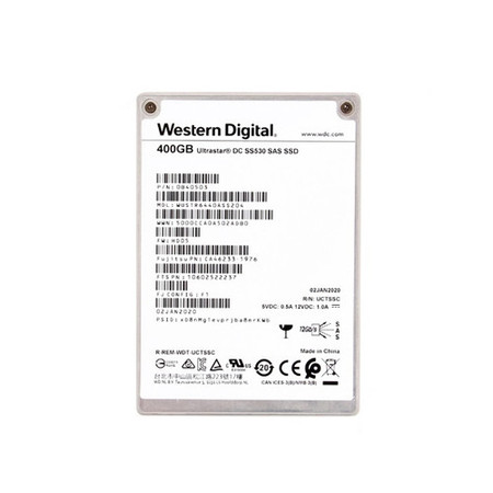 WUSTR6440ASS204 - WESTERN DIGITAL 400GB SAS 12Gb/s 2.5" SSD