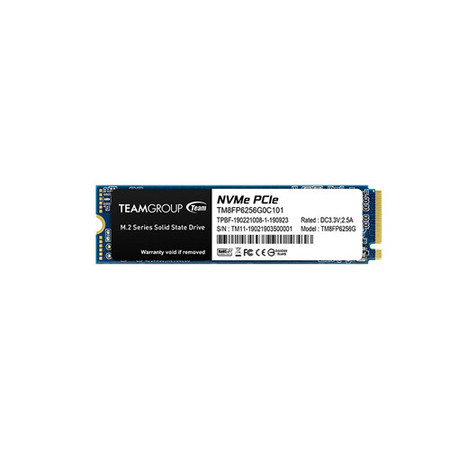 TM8FP6256G0C101 - Team Group 256GB NVMe M.2 2280 SSD