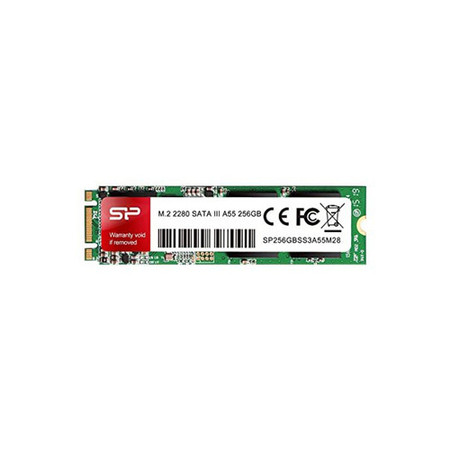 SU256GBSS3A55M28AB - Silicon Power 256GB SATA 6Gb/s M.2 2280 SSD