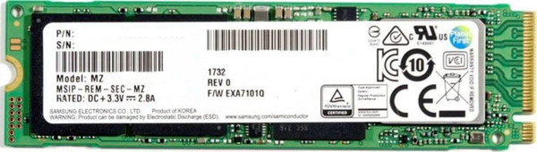 MZVLB1T0HBLR - Samsung 1TB PCIe NVMe 3.0 x4 M.2 2280 SSD
