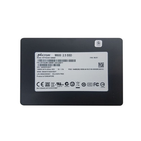 MTFDDAK128MBF - MICRON 128GB SATA 6Gb/s 2.5" SED SSD