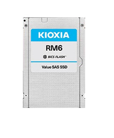 KRM6VRUG3T84 - KIOXIA 3.84TB SAS 12Gb/s 2.5" Read Intensive SSD