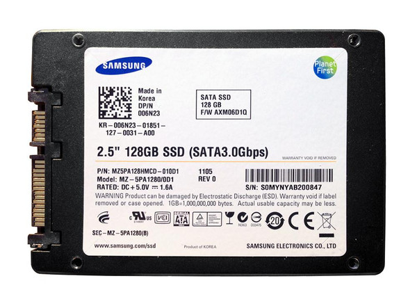 06N23 - Dell 128GB SATA 3Gb/s 2.5" SSD