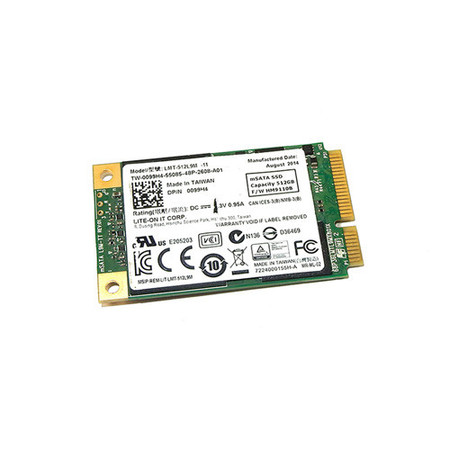 099H4 - Dell 512GB SATA 6Gb/s mSATA 1.8" SSD