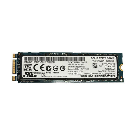 0C41148 - IBM 512GB M.2 Solid State Drive for Internal Storage
