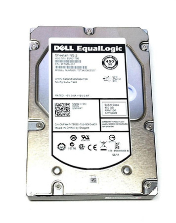 0941947-05 - Dell 450GB 10K RPM 6Gbps SAS 3.5" HDD