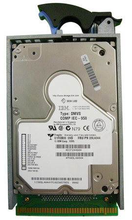 09L4044 - IBM 8.58GB 10000RPM Ultra2 SCSI 3.5" HDD