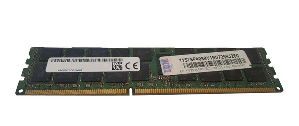 00VM040 - IBM 16GB PC3-12800 DDR3-1600MHz ECC Registered 240-Pin DIMM