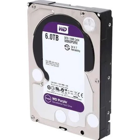 WD60PURX - WESTERN DIGITAL 6TB 5400RPM SATA 6Gb/s HDD