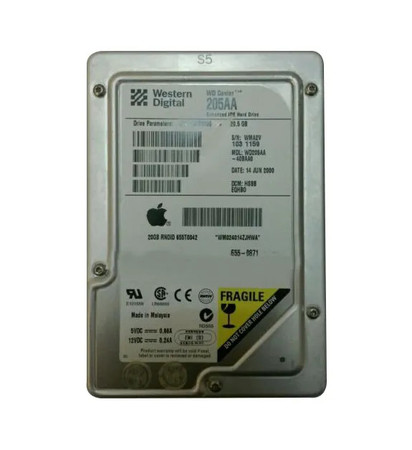 WD205AA-40BAA0 - Western Digital 20.5GB 5400RPM EIDE 2MB 3.5" HDD