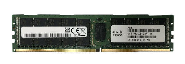 15-106199-01-RF - Cisco 64GB DDR4-2933MHz Registered ECC 288-Pin Memory