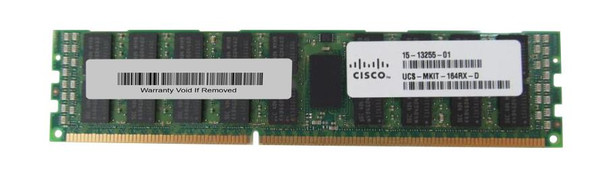 15-13255-01 - Cisco 16GB DDR3-1333MHz PC3-10600 ECC Registered 240-Pin DIMM